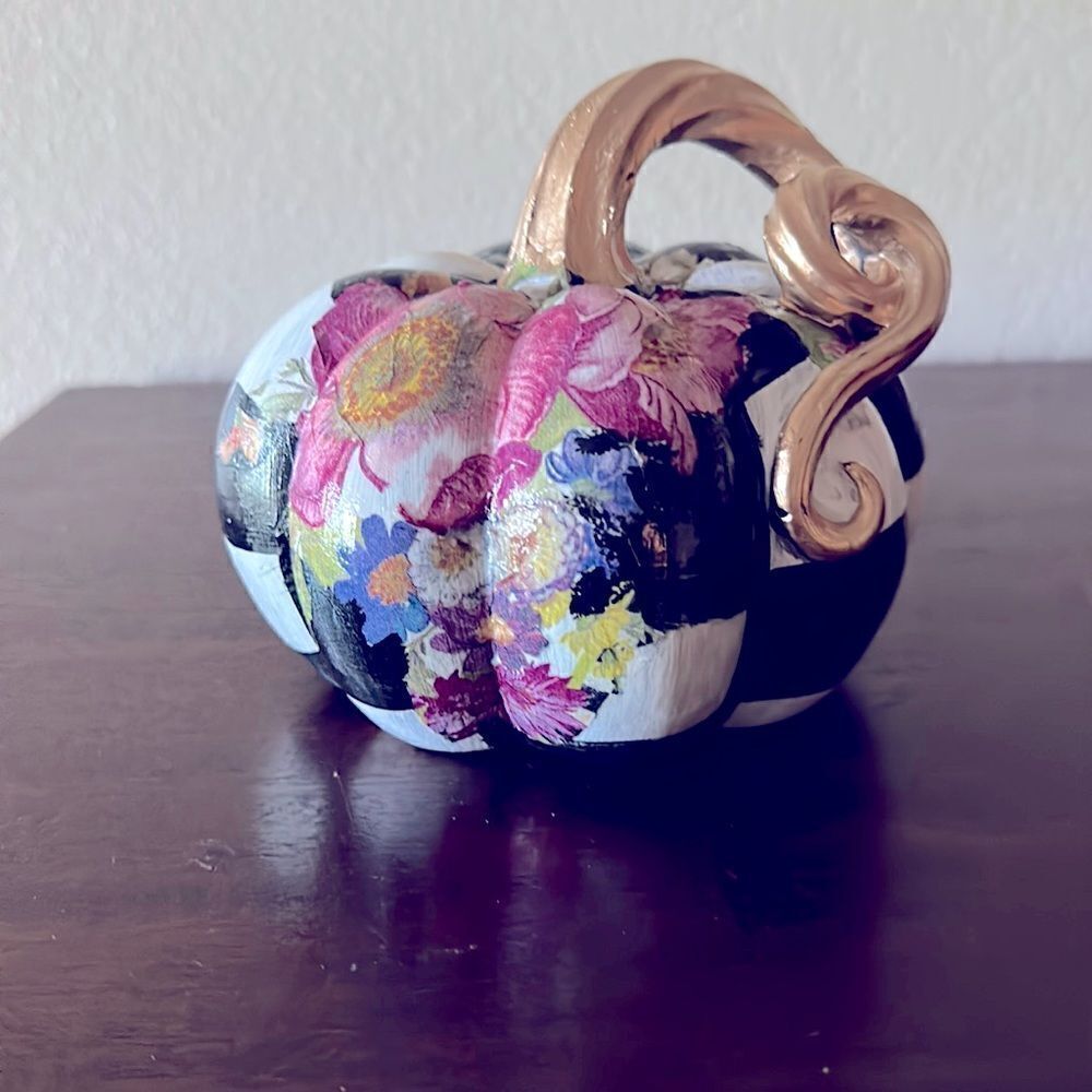 Whimsical and Classy Pumpkin